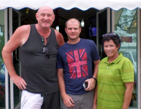 Kevin Hamilton with Chris Smith and Sa.