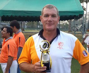 Pattaya skipper Simon Philbrook was voted Man of the Tournament for his combined total of 168 runs.