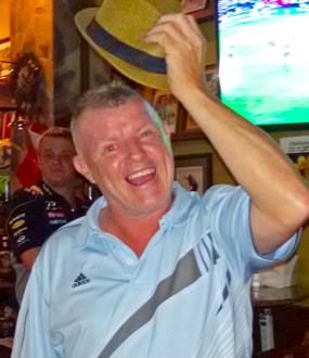 A good golfing week for Mark Tilden.