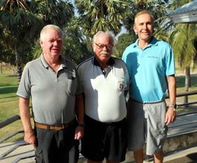 Steen Habersaat and Doug Maiko with Dave Richardson.