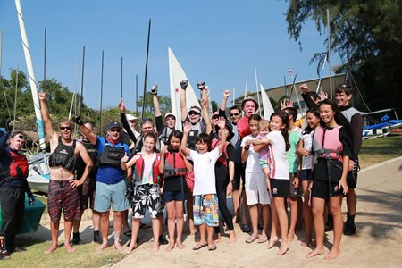 Everyone felt like a winner after a great day’s sailing.