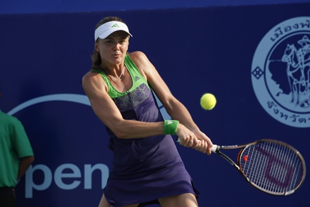 Slovakia’s Daniela Hantuchova will be aiming for a hat-trick of tournament victories.
