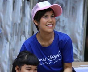 “Turning a child’s dream turn into reality is one of the most rewarding experiences,” said Mikki Meksawan, managing director of Make-A-Wish Foundation Thailand.