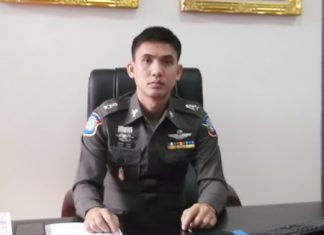 Pol. Maj. Piyapong Ansan, the new commander of Pattaya’s Tourist Police Division.