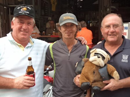 (Left-right) Vincent O’Sullivan, Sal Brizzi and Geri Crilli.