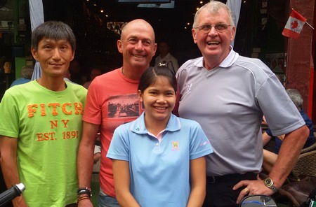 Kenny, Phil & Tookey welcome Jim Carlson.