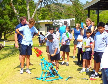 The Bottle Rocketeer competition was a highlight.