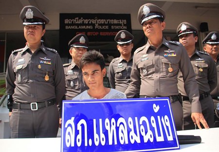 Police say Kajhonsak Sarnsuk has confessed to beating to death his 2-year-old stepdaughter.