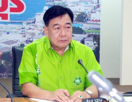 Deputy Gov. Phawat Lertmukda chairs the video conference.