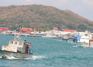 Navy begins EU-standards inspection of Sattahip fishing fleet A small fleet of naval inspection vessels leaves port to inspect Sattahip-area fishing boats to ensure they are registered and meet international standards to protect Thailand’s seafood exports to the European Union.