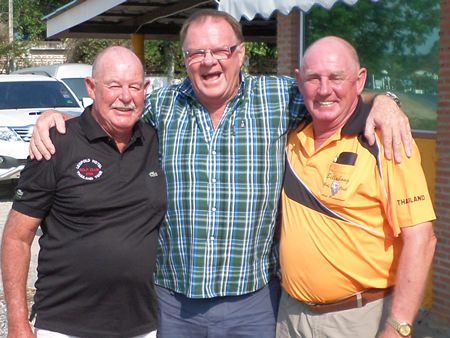 Rob Kershaw, Chris Dodd and Capt Bob.