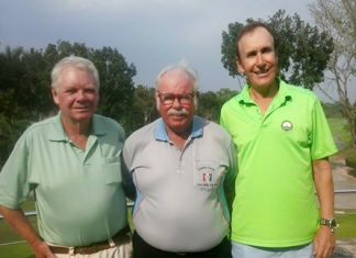 Steen Habersaat with Doug Maiko and Dave Richardson.