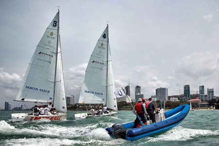 Match racing on the final day, Sunday, March 8.