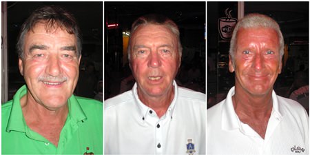 (L-R) Bruce Gardner, Kit Parkington and Pete Sumner.