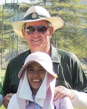 Tim Knight (rear) was a winner at Green Valley.