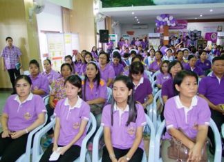 Dozens of teachers and health care staff took part in the re-launching of the province’s child development program.