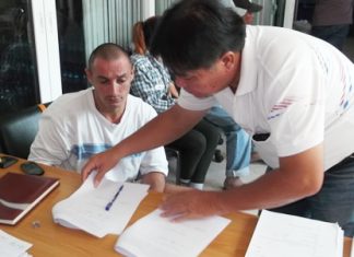 Medhi Karim Draoui (left) has been deported for a two-year overstay.