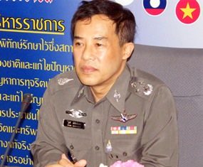 Pol. Gen. Wuthi Liptapanlop, deputy commissioner-general of the Royal Thai Police and director of the ASEAN Center at immigration’s Jomtien Soi 5 office.