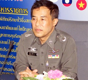 Pol. Gen. Wuthi Liptapanlop, deputy commissioner-general of the Royal Thai Police and director of the ASEAN Center at immigration’s Jomtien Soi 5 office.