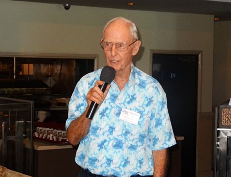 PCEC member Richard Smith comments on the progress of the English Conversation for Thais courses and mentions that because of the number of locations and participants at least two more volunteer teachers are needed.