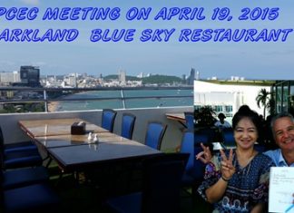 PCEC members Ira Wettenstein and Sirimatzee “Sally” Techasopon show they are keeping the tradition alive for meeting every Sunday since the PCEC was formed in March 2001.