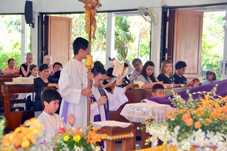 The High Mass on Easter Sunday.