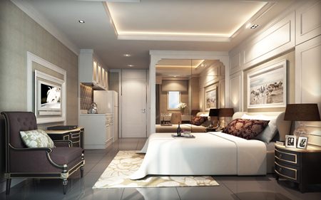 Units will be stylishly furnished to create a classic yet homely feel for residents.