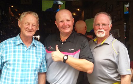 Messrs. Coertzee, Forster and Ferris celebrate!