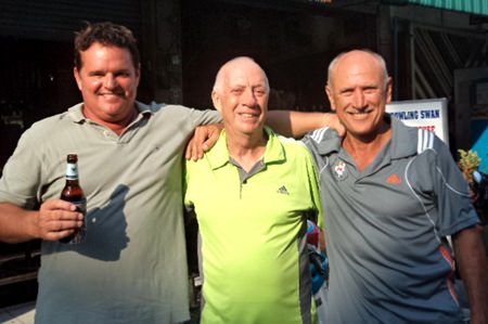 (L-R) Marc Henkle, Pierre Cere & Fred Cuypers.