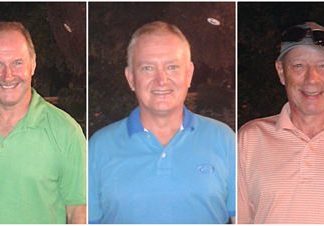 Tim Hake, Tony Bless & Bob Poole.