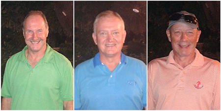 Tim Hake, Tony Bless & Bob Poole.