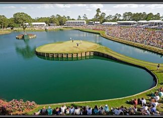 TPC Sawgrass’ famous island hole.