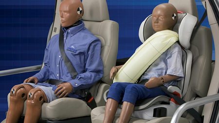 Ford’s inflatable seat belt.