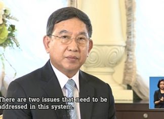 Transport Minister Prajin Chantong.