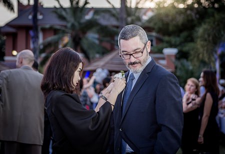 Getting ready for the big show.