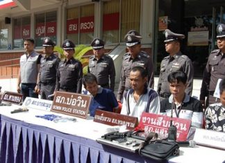Police arrested 74 people and seized more than 5,000 methamphetamine tablets, 1.9 grams of crystal methamphetamine, six guns, 16 bullets, and 30 motorbikes in a province-wide crime sweep May 21.