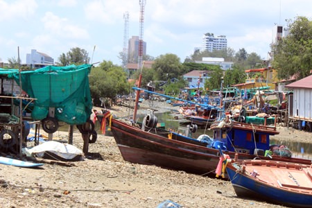 A ground level view of what the area looks like today. Note the communication towers in both photos for comparison.