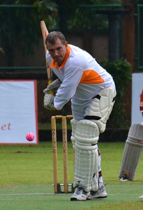Pattaya captain Simon Philbrook produced a flamboyant knock of 92 not out to set his team on the road to victory against Amphawa CC in Bangkok.