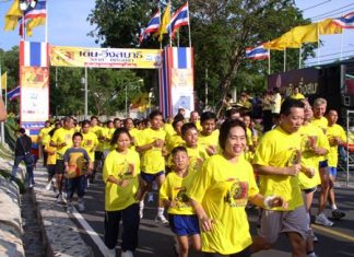 Physical exercise and meditation are on offer to participants at the annual Visakha Bucha Day walk-run event on Monday, June 1.