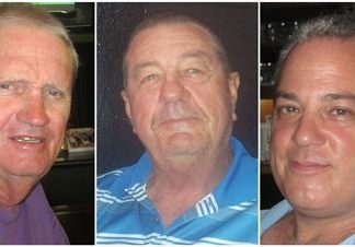 (L-R) Paul Taylor, Darryl Kellett and Mike Dabanovich.