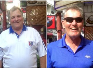 Newton on top at Navy Steve Newton & Steve Truelove.