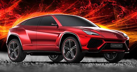 The Lambo Urus SUV.
