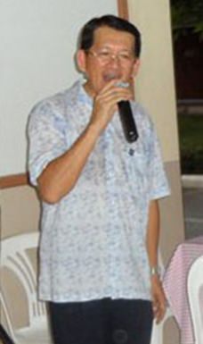 Pastor Peter isn’t shy of displaying his singing talents.