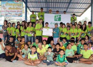 Holiday Inn Pattaya lends support to Boonchoo children’s home