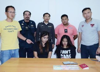 Wichai In-Sawang and Na Sonjan have been arrested and charged with theft.