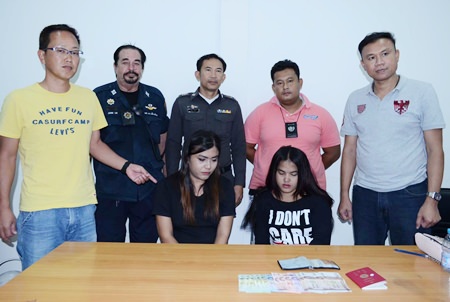 Wichai In-Sawang and Na Sonjan have been arrested and charged with theft.