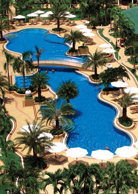 The Thai Garden Resort in North Pattaya provides access to the hotel facilities to local orphanages to make use of the 63 meter long swimming pool. This and many other projects have won the hotel the Travelife Gold Award for Hotels & Accommodations.