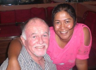 Rungratree Puangsal and Charlie Cox.