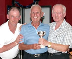 (Left-right) Paul Semple with Ted Morris & Joe McArdle.