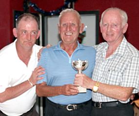 (Left-right) Paul Semple with Ted Morris & Joe McArdle.